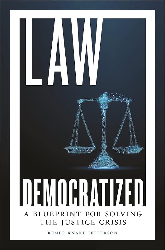 Law Democratized by Renee Knake Jefferson — book cover